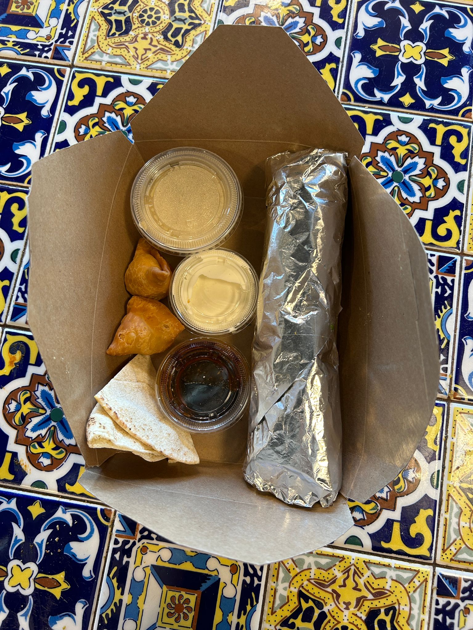 Middle Eastern Shawarma Box
